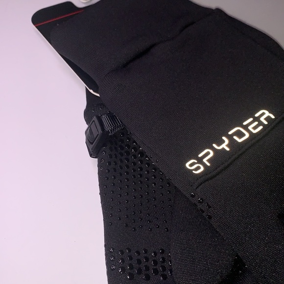 Spyder Black Gloves - Picture 3 of 6